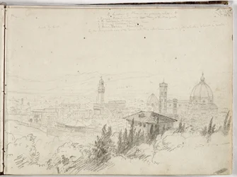 Panorama von Florenz, ca. 1831